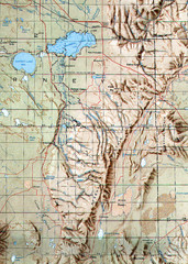 Steens Mountain Topo Map