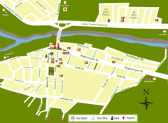 Stepanavan Armenia Tourist Map Stepanavan Armenia Tourist Map