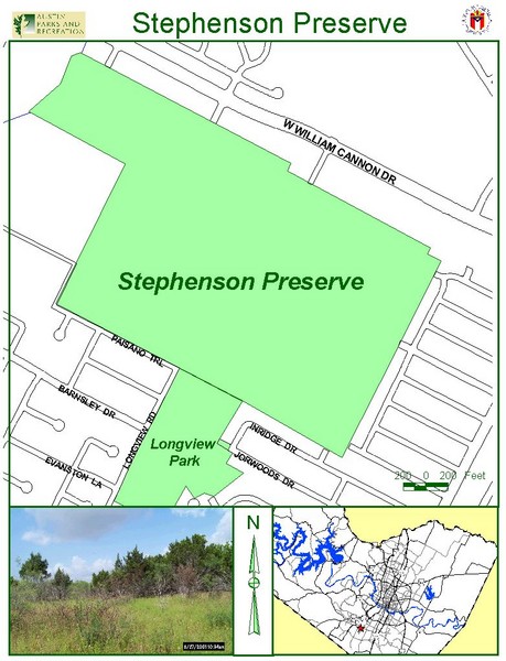 Stephenson Preserve Map