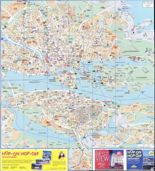 Stockholm overall Map - stockholm • mappery