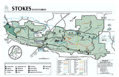 Stokes State Forest map