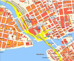 Stokholm Tourist Map