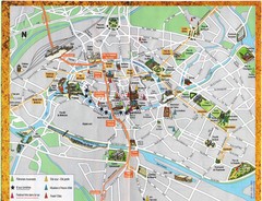 Strassburg Tourist Map