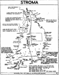 Stroma Tourist Map