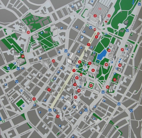 Stuttgart Tourist Map