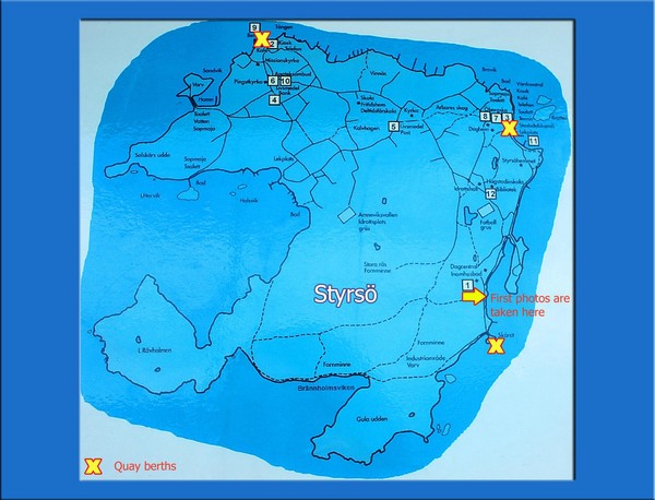 Styrso Island Map