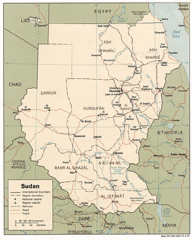 Sudan Map