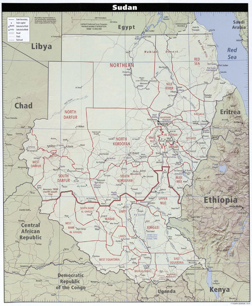 Sudan Map