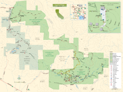 Sugarloaf Ridge State Park Map