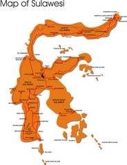 Sulawesi Overview Map
