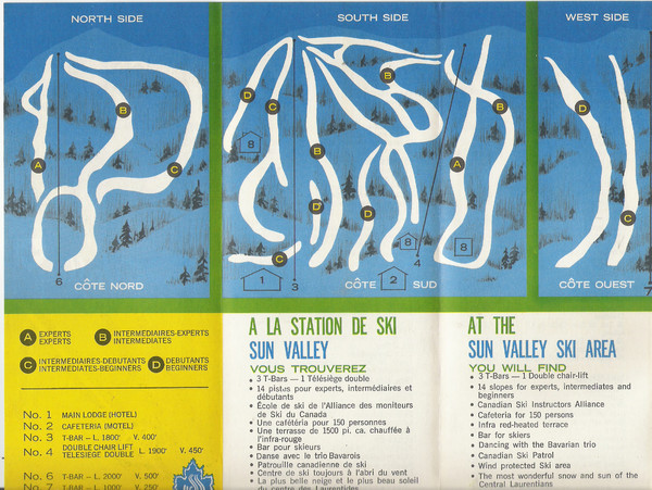 Sun Valley Credit to chris lundquist Ski Trail Map