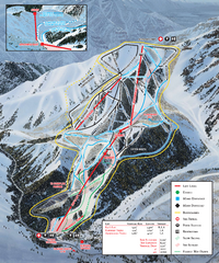 Sundance Ski Trail Map