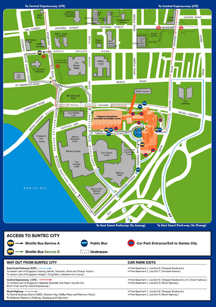 Suntec City map