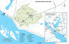 Susquehannock State Park map