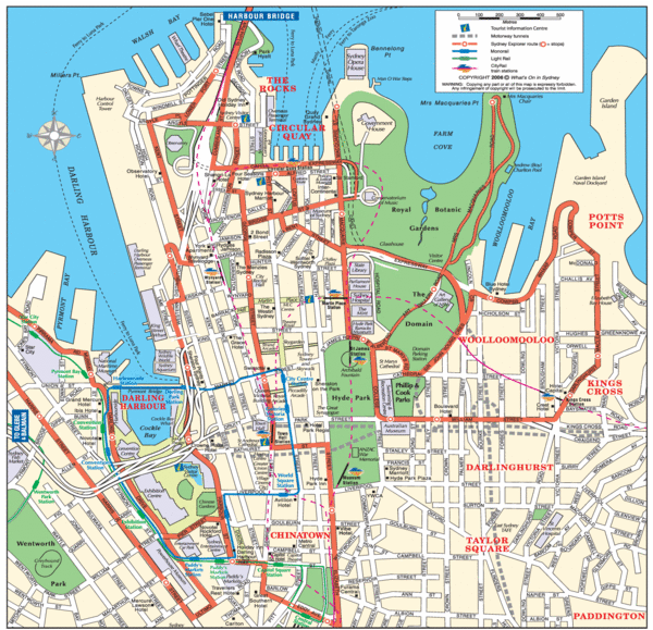 Sydney City Map