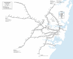 Sydney Railway Map