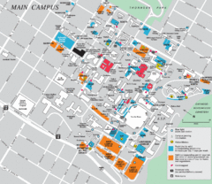 Syracuse University Campus Map