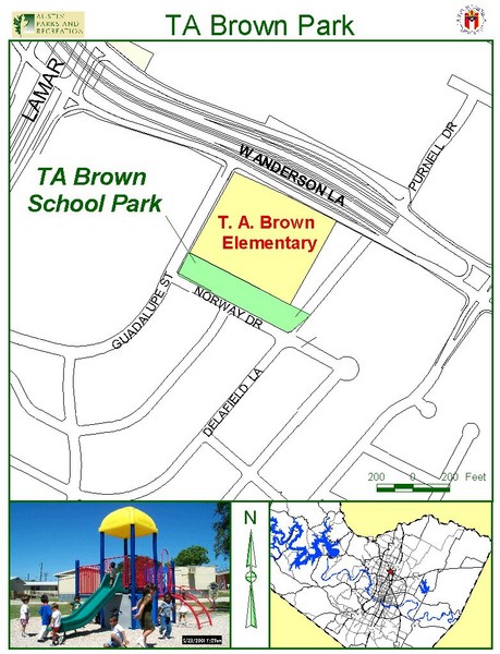 TA Brown Park Map