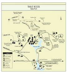 Table Rock State Park MAP