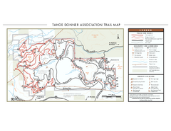 Tahoe Donner Ski Trail Map