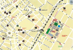 Tainan City Hotel Map