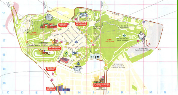 Taipa Tourist Map