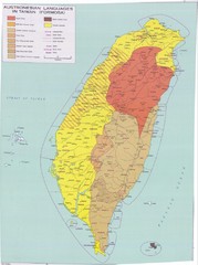 Taiwan Language Map
