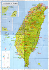 Taiwan Tourist Map