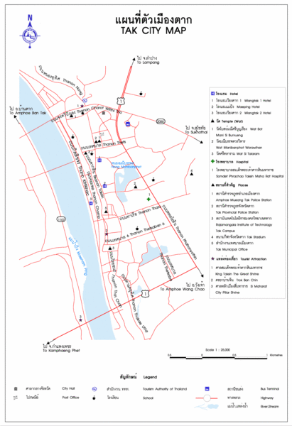 Tak City Map