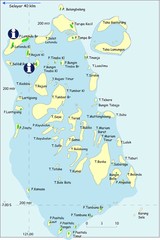 Taka Bonerate Map