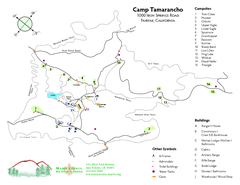 Tamarancho Map Tamarancho Map