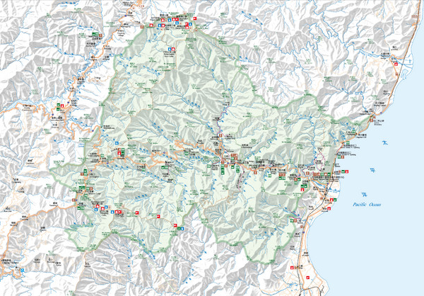 Taroko National Park Map
