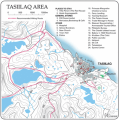 Tasiilaq City Map