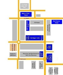 Tawau Hotel Map