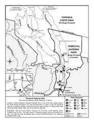 Temescal Canyon Trail Map