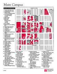 Temple University Map
