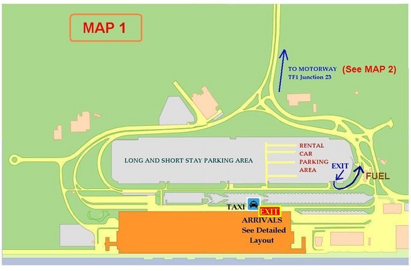 Tenerife Airport Map