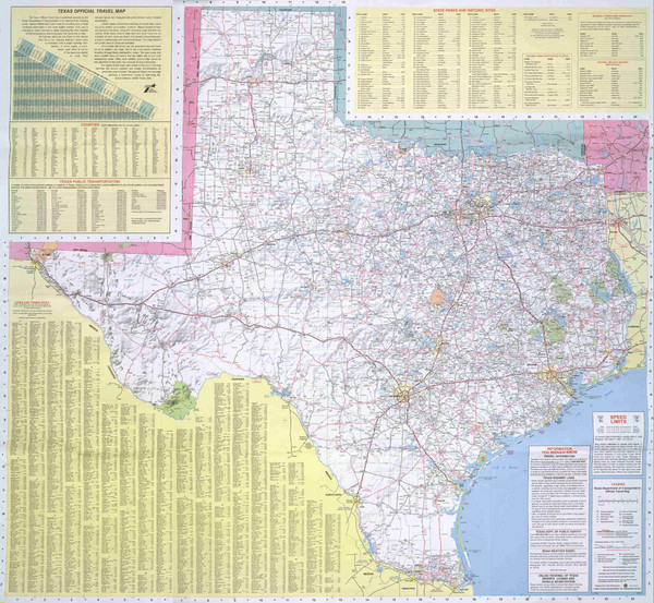 Texas Road Map