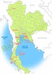 Thailand Guide Map Thailand Guide Map