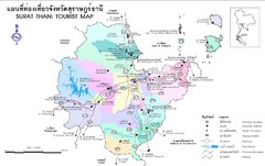 Thailand Tourist Map