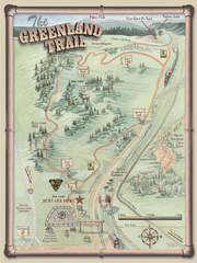 The Greenland Trail Map