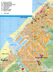 The Hague Hotel Map