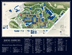 The Johns Hopkins University Map