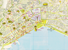 Thessaloniki Tourist Map Thessaloniki Tourist Map