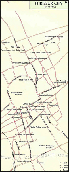 Thrissur City Map