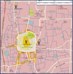 Thrissur Tourist Map
