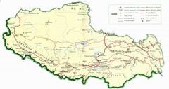 Tibet Map