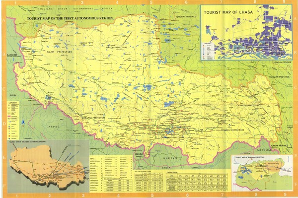 Tibet Map