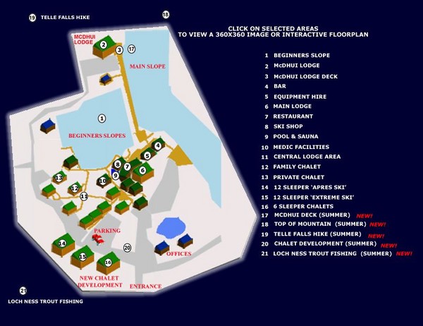 Tiffindell Ski Trail Map