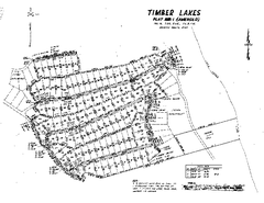 Timber Lakes Plat 1 Map